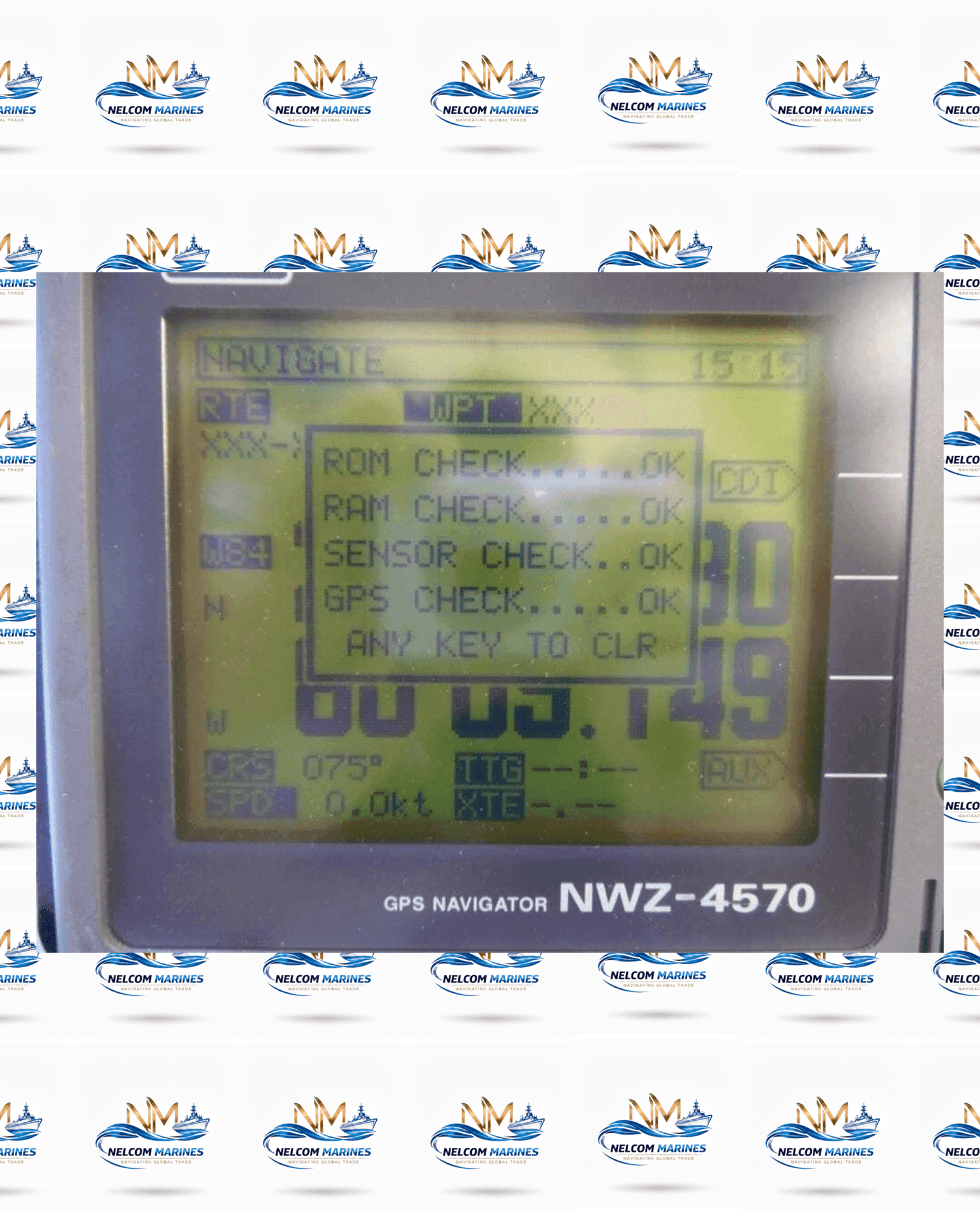 Used JRC NWZ-4570 MARINE GPS from Alang - Thumbnail 5
